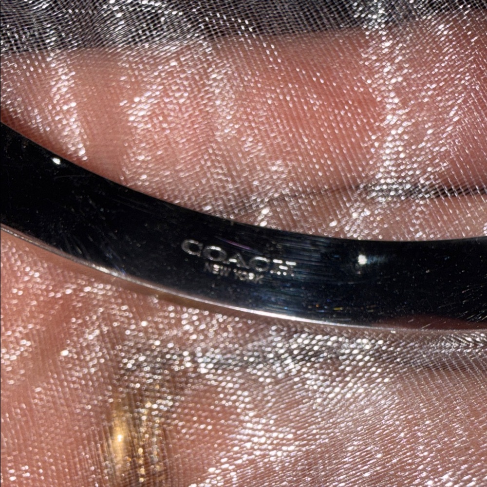 Coach Purple and Silver Bracelet - Picture 4 of 6